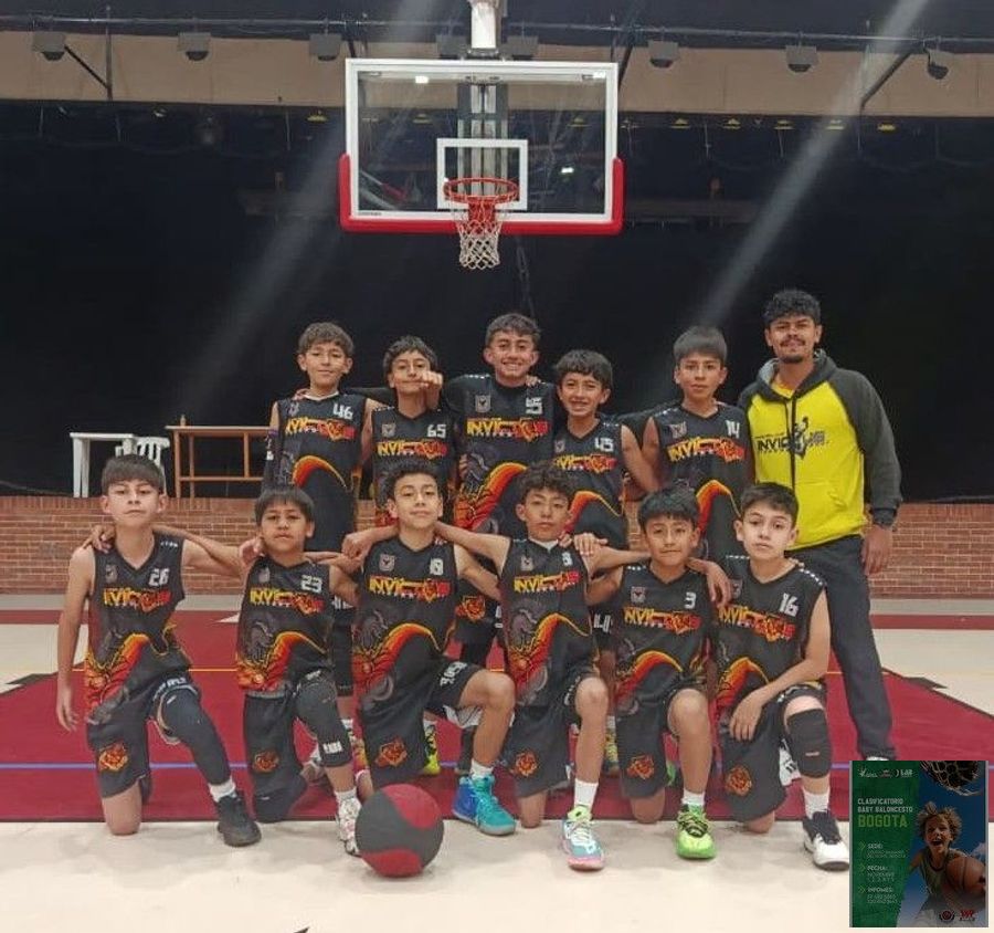 BABYBALONCESTO BOGOTA 2025 - INVICTUS NEGRO