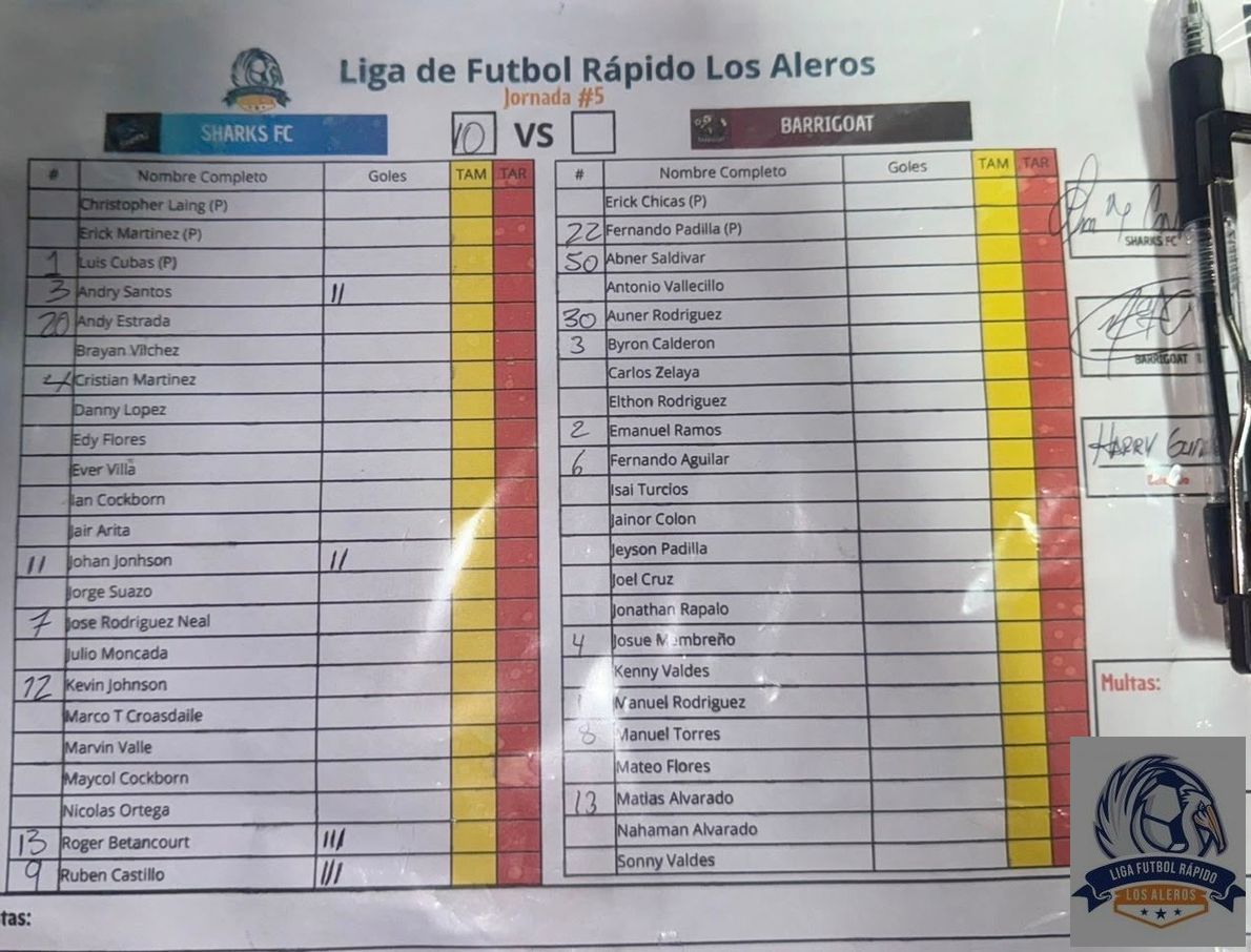 Liga de Fútbol Rápido Los Aleros  - 