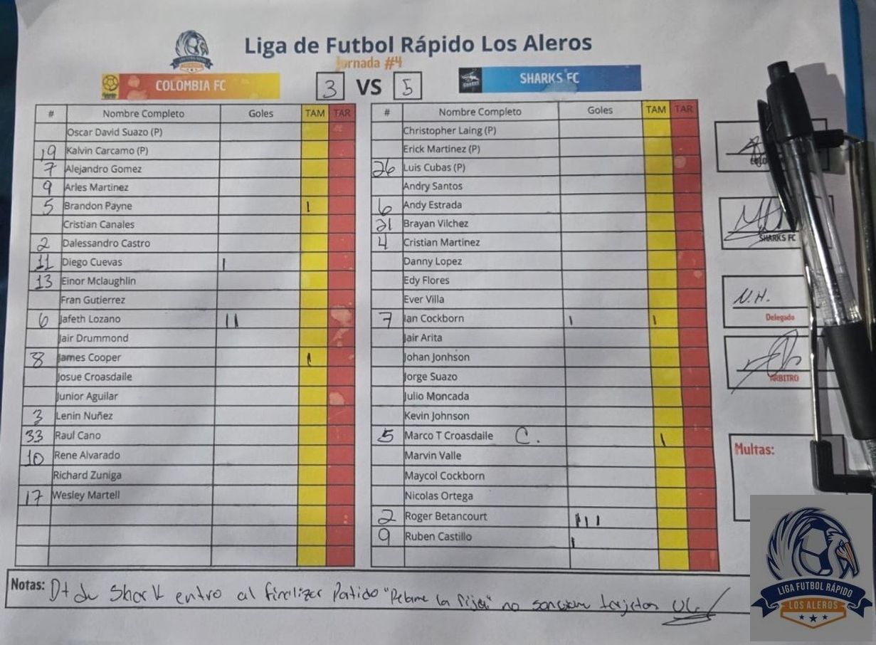 Liga de Fútbol Rápido Los Aleros  - 