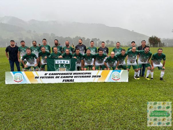 undefined - Ouro Verde Vorá Campeão 8º Campeonato Municipal de Fetubel Campo Veterano - 2026