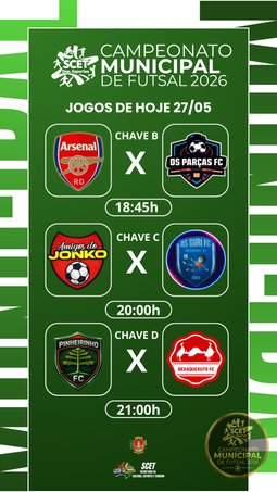 undefined - JOGOS DE HOJE - 27/05