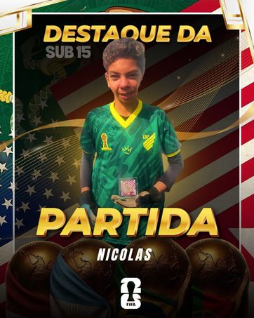 COPA DO MUNDO FURAÇÃO  - DESTAQUE DA PARTIDA RODADA 1 / NICOLAS 
