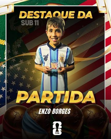 COPA DO MUNDO FURAÇÃO  - DESTAQUE DA PARTIDA RODADA1 / ENZO BORGES
