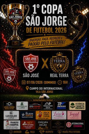 1°copa são Jorge de futebol  - 