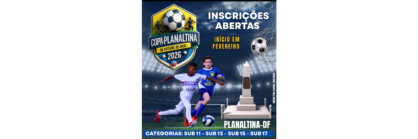 Copa Planaltina de Futebol de Base 2026