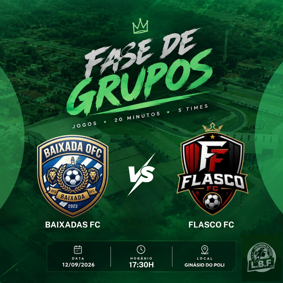 undefined - AO VIVO⚔️ BAIXADAS X FLASCO — QUEM VAI LEVAR ESSA? 🔥 Um confronto que promete muita disputa e intensidade do início ao fim!