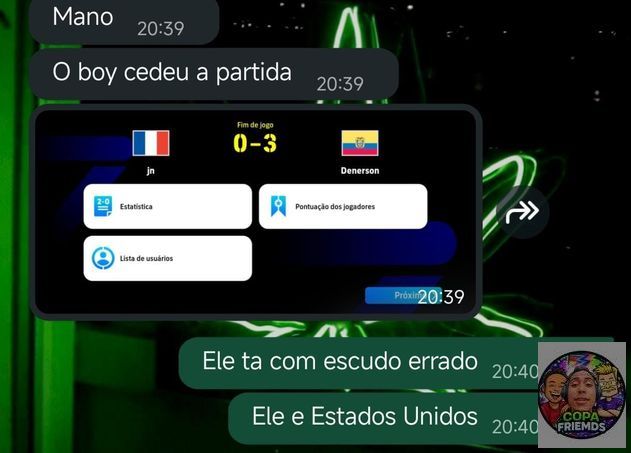 COPA FRIEMDS  - PUNIÇÃO AO JONAS , ESTADOS UNIDOS 