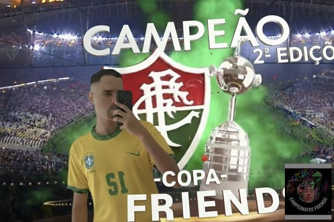 COPA FRIEMDS  - CAMPEÃO DA COPA FRIEMDS, PARABÉNS JÚNIOR 