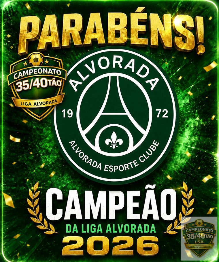 Liga Alvorada  - Alvorada EC Campeão 