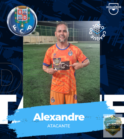 1° Campeonato 35/40tão  - Craque da Partida 