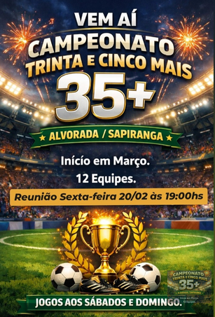 1° Campeonato 35+ Sapiranga  - campeonato 