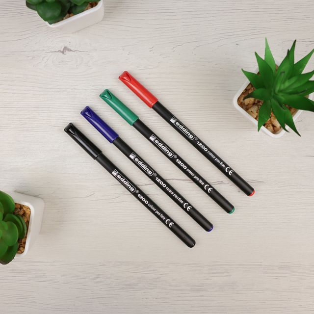 Rotuladores Edding Individuales 1200 Colores Básicos
