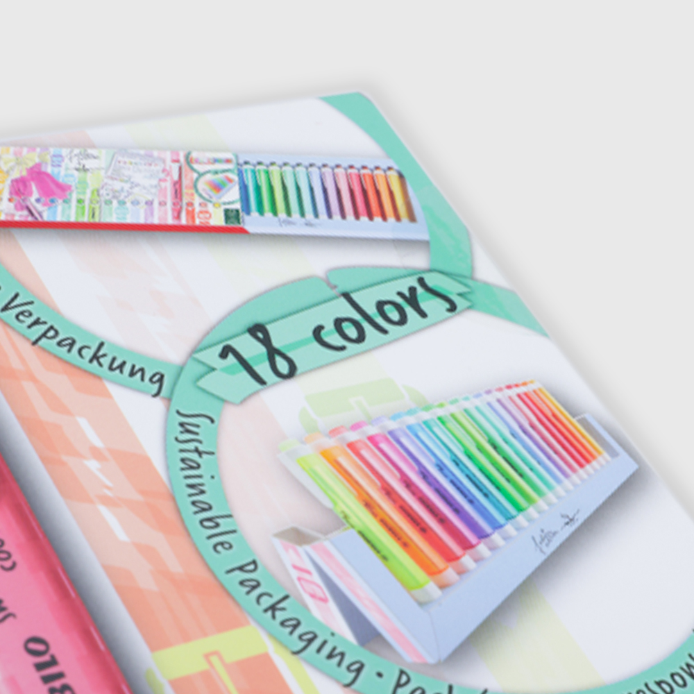 Pack 18 Subrayadores Colores Pastel Stabilo Swing Cool  