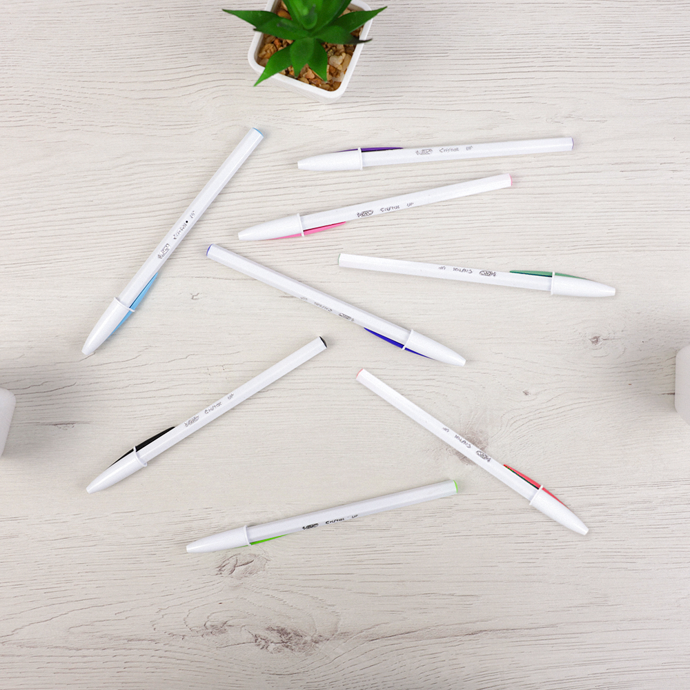 Pack Bolígrafo Bic Up Cristal 8 Unidades 