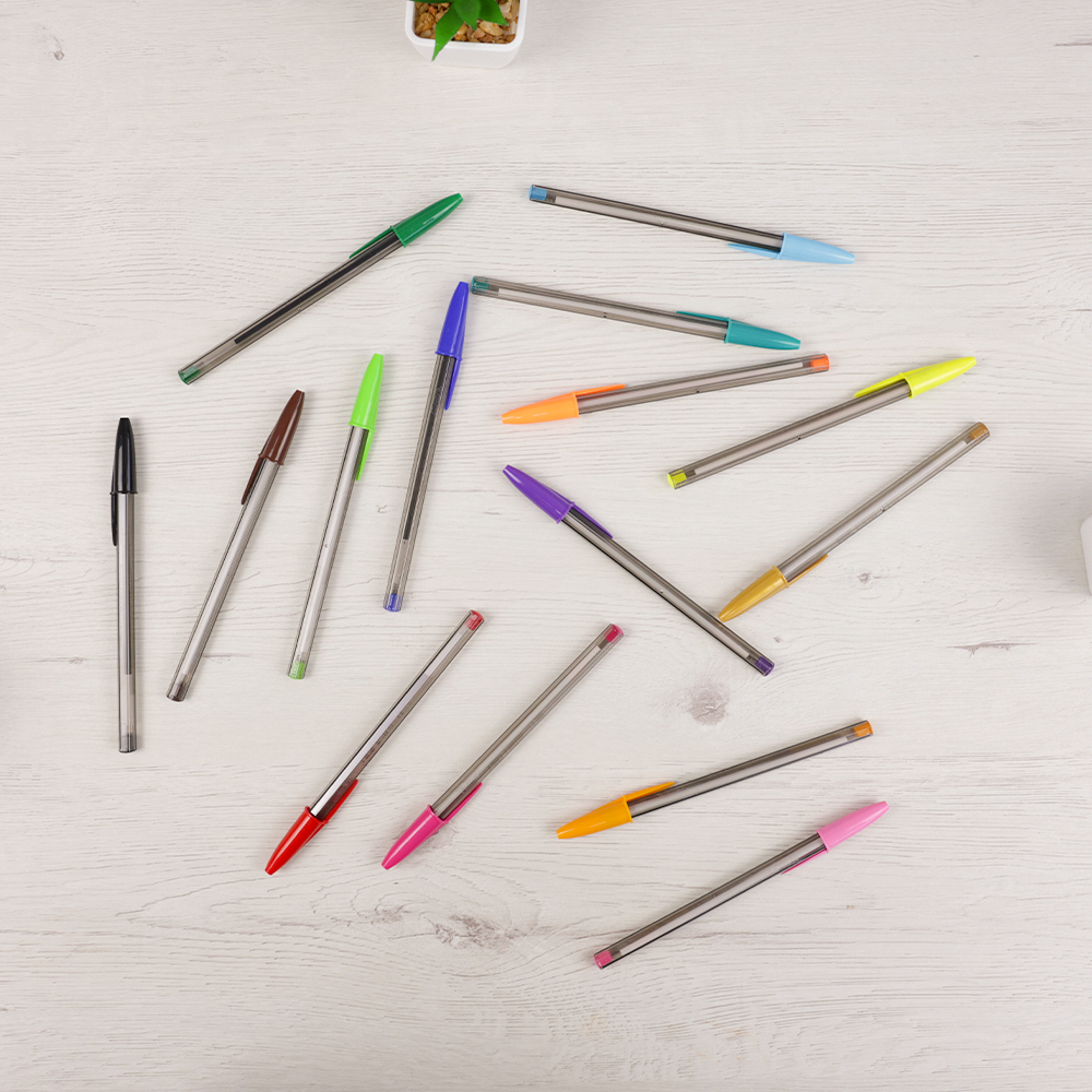 Pack Bolígrafos Bic Fun Colors 15 Unidades