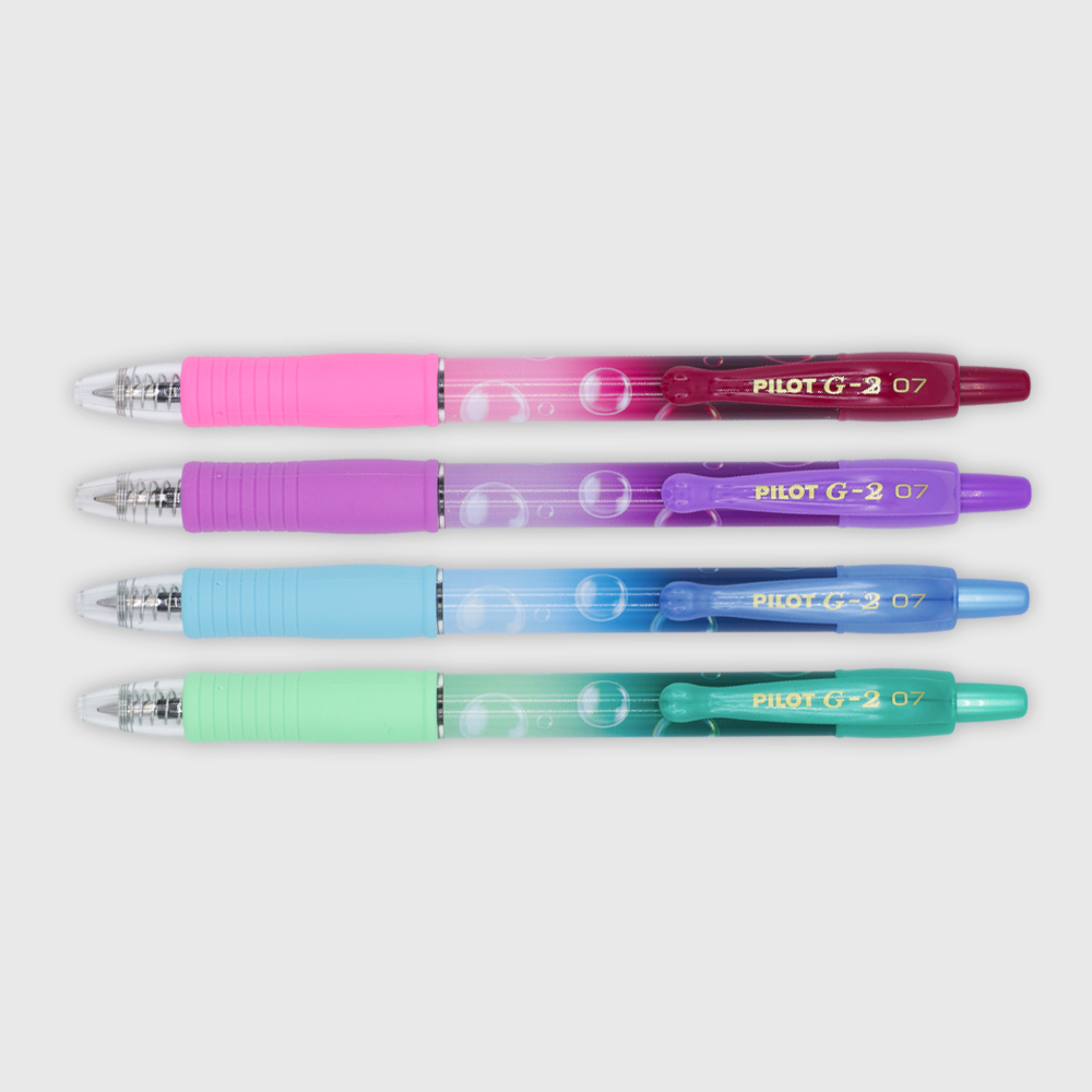 Bolígrafos Individuales Pilot Gel Bubble Collection
