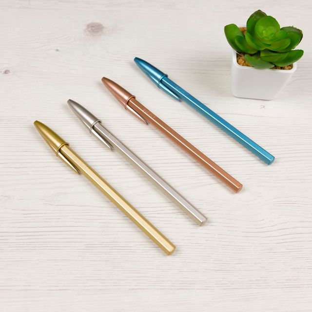Bolígrafos BIC Mate Metalizados