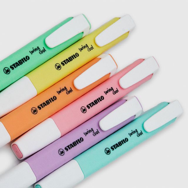 Pack 6 Subrayadores Stabilo Swing Cool 