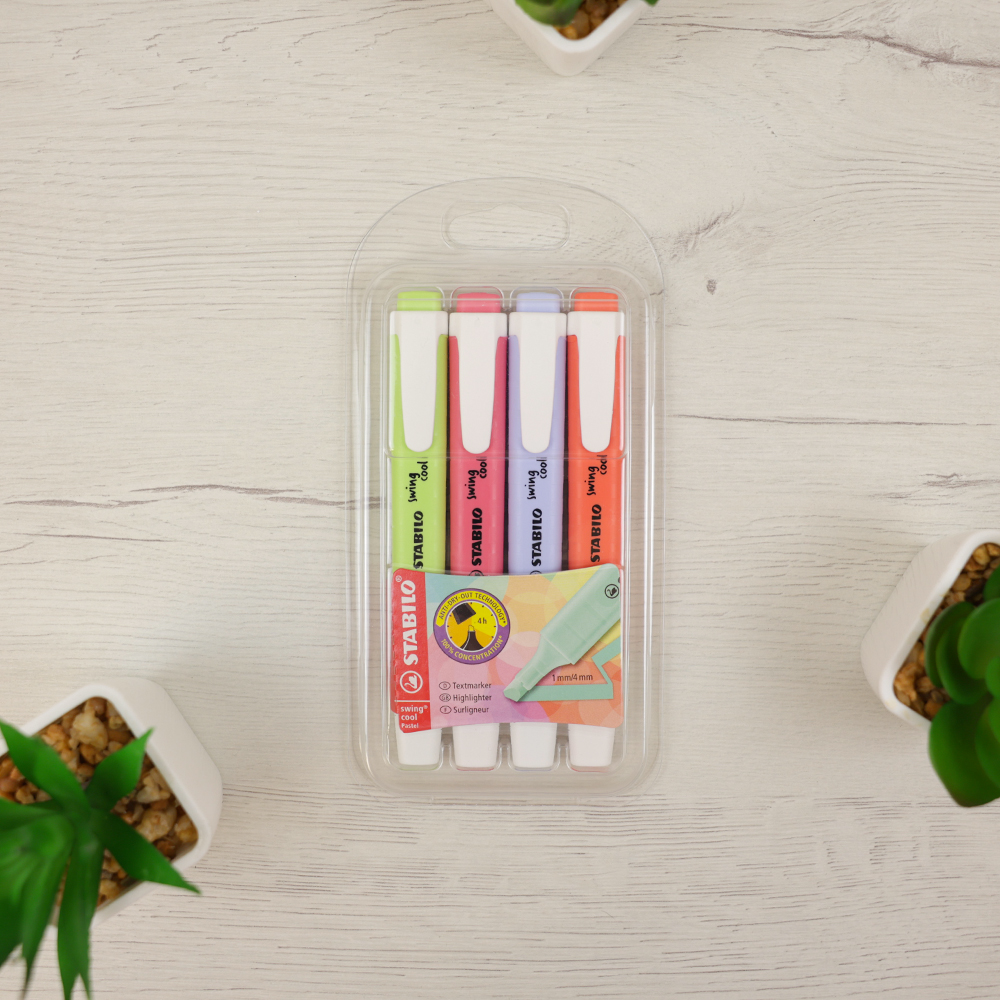 Pack Stabilo Swing Cool Colores Vivos