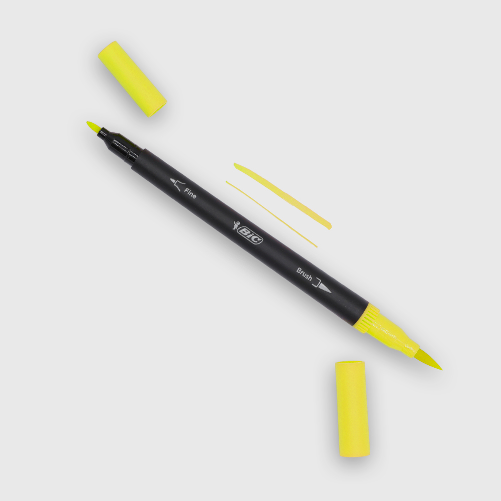 Pack Rotuladores Bic Intensity Flúor Doble Punta 