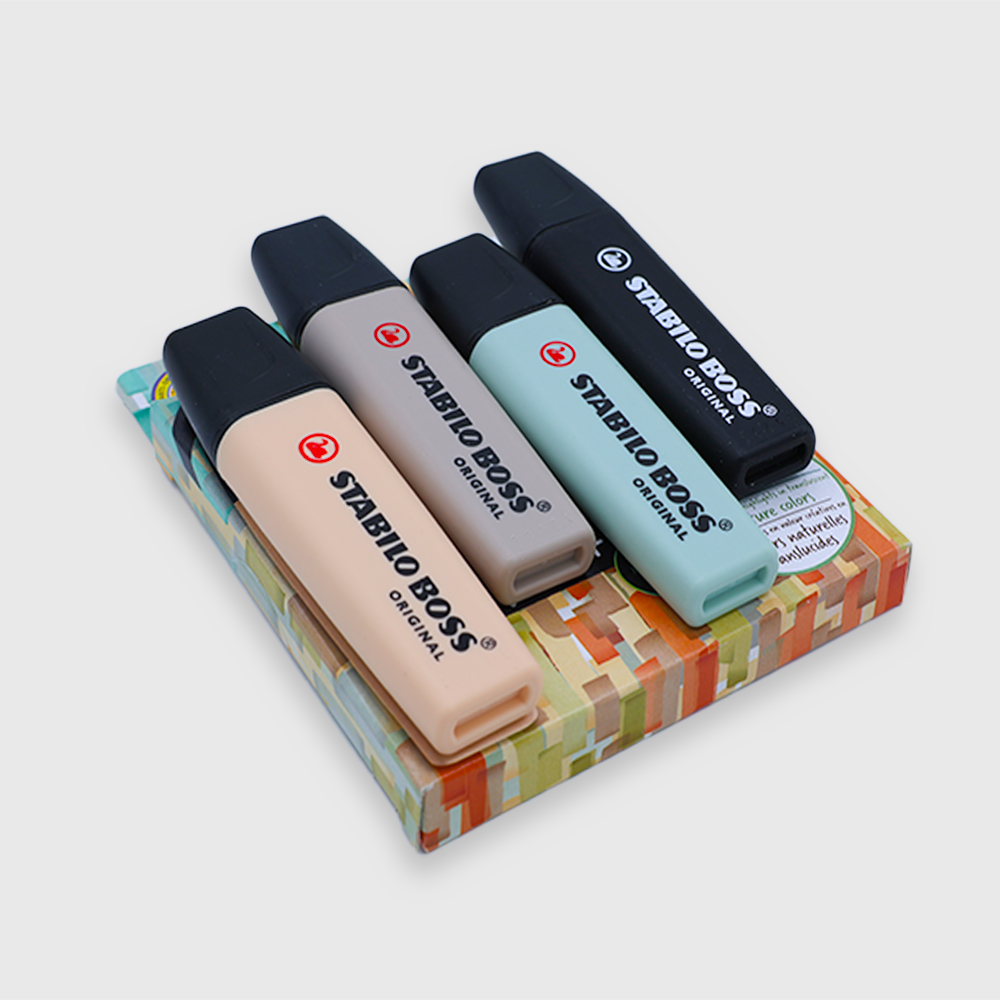 Pack Subrayadores Stabilo Boss Nature Colors
