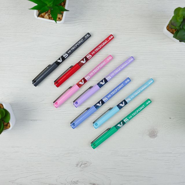 Bolígrafos Individuales Pilot Punta Fina V5 