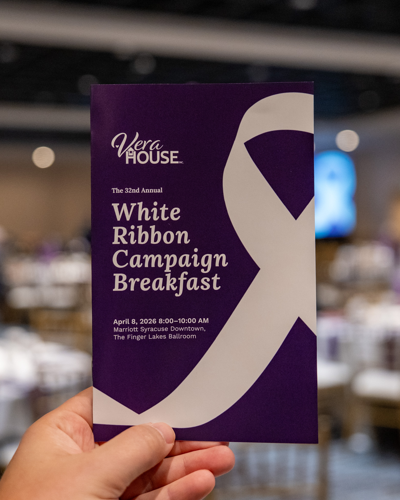 Vera House's 2026 White Ribbon Campaign