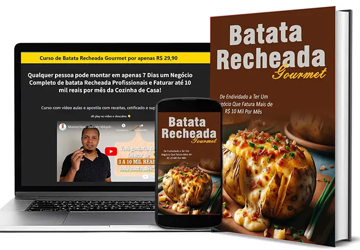 Pacote de benefícios do curso Método Batatas Lucrativas