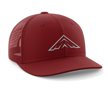 Cardinal Red - White Arrowhead
