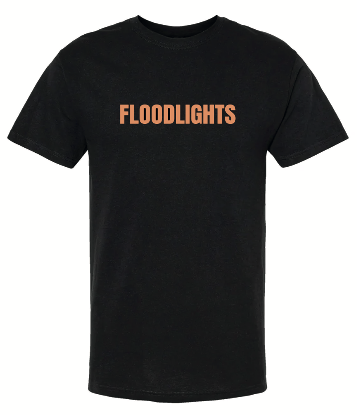  Men's Floodlights Black T-shirt