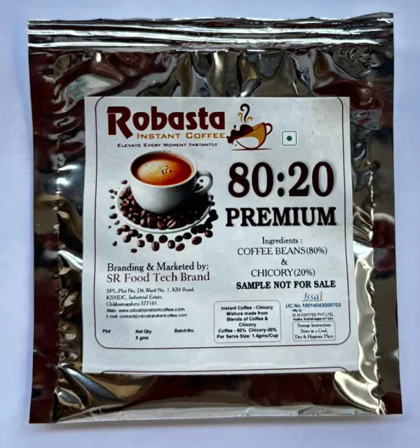 Robasta Premium Instant Coffee – 80:20