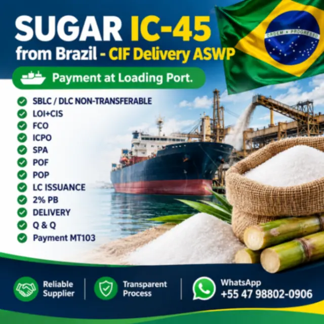 Sugar ICUMSA 45
