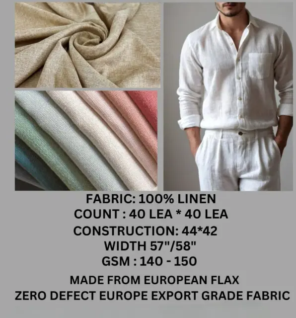 40 Lea Linen Fabric
