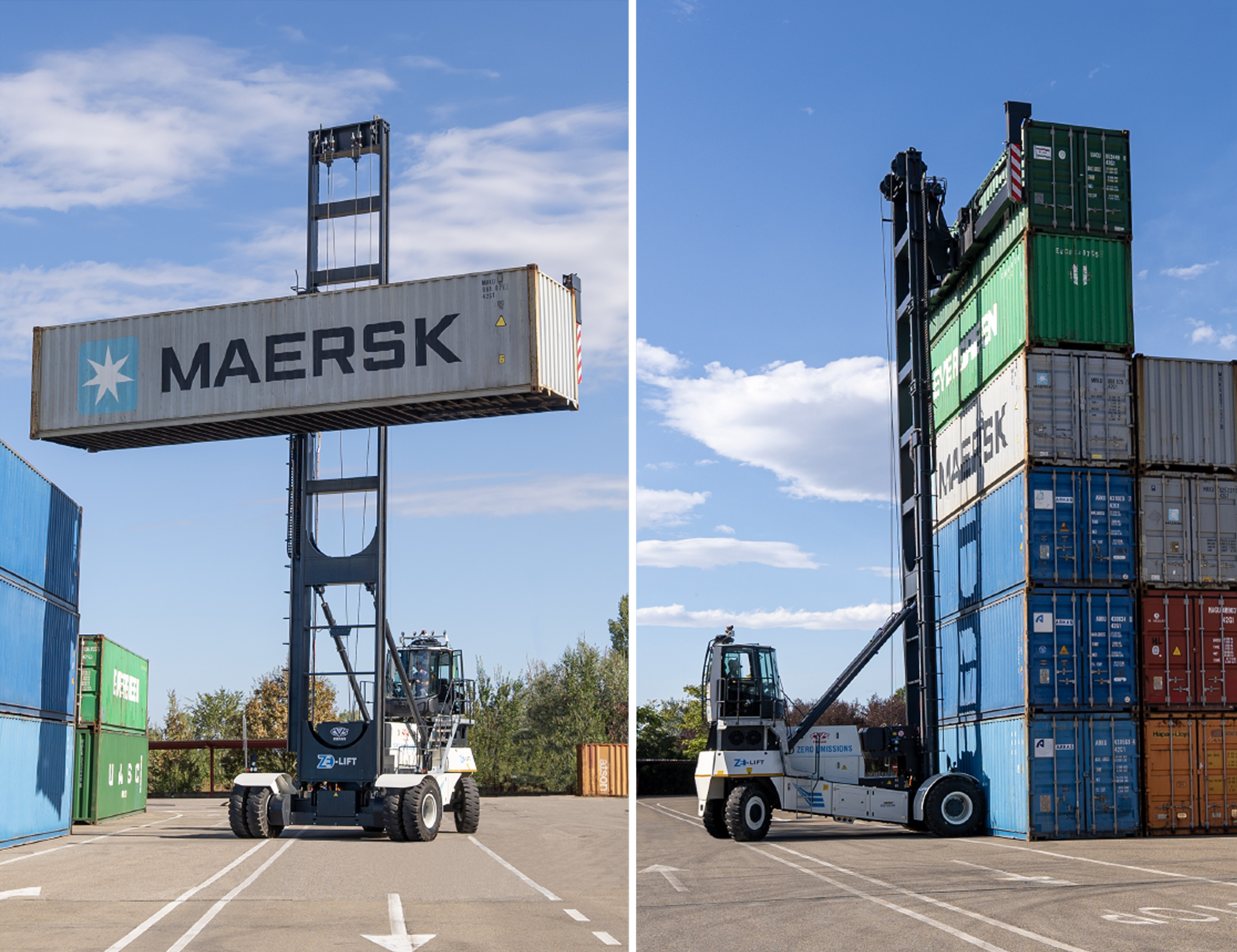 Manipulator Containere Goale Electric CVS Ferrari ZE-LIFT