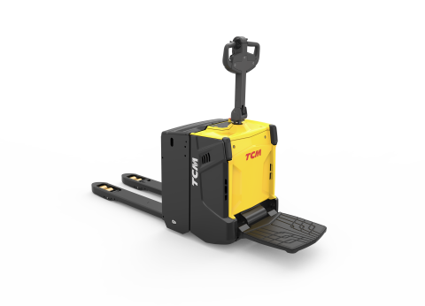 Transpalet pietonal PAL20R-N3 cu platforma pentru operator