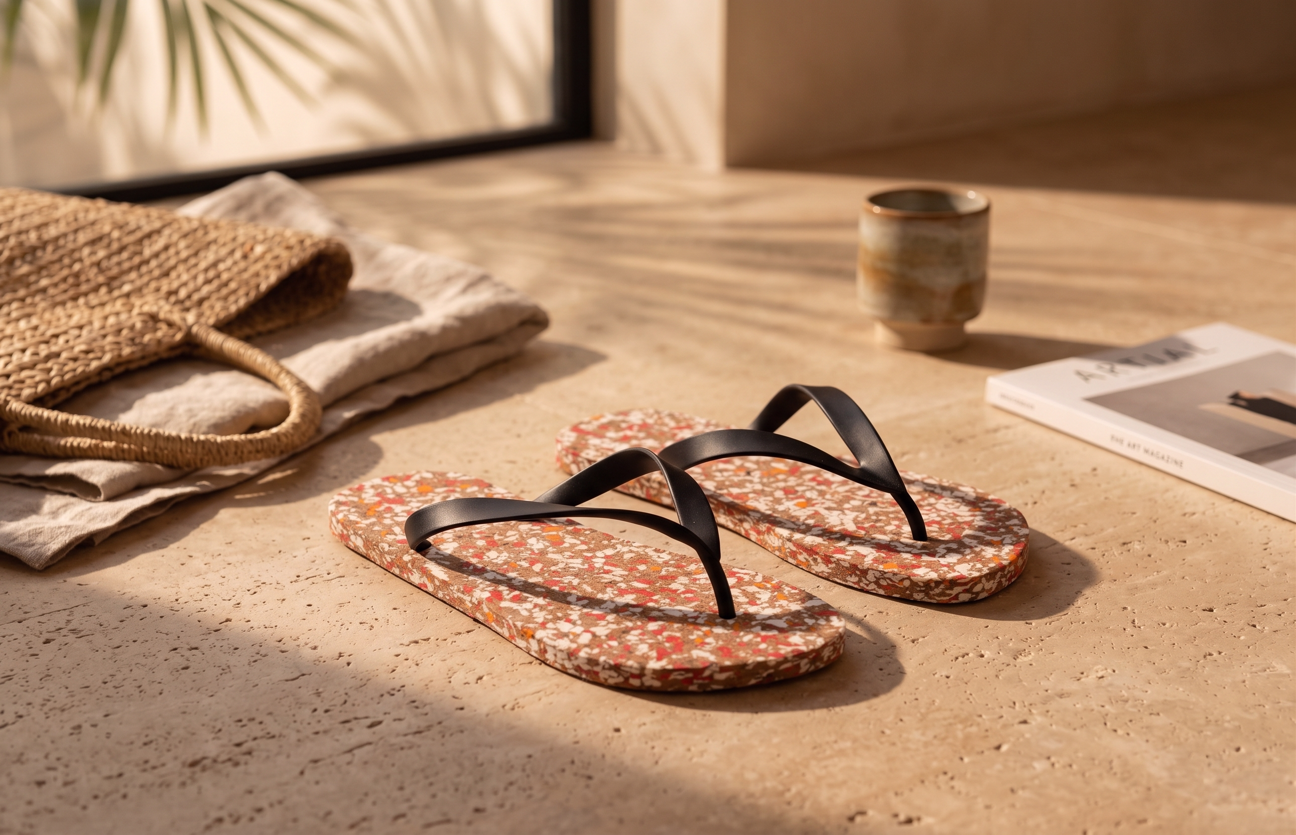 Flip flops in use