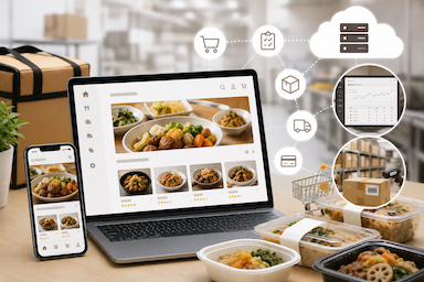 惣菜販売ECサイトのWEBシステム・ITインフラ・CMS・業務システムを開発