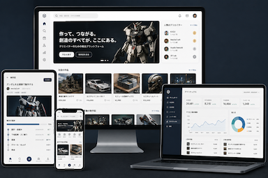 クリエイター向け複合プラットフォームのPM・ワイヤーフレーム設計を担当