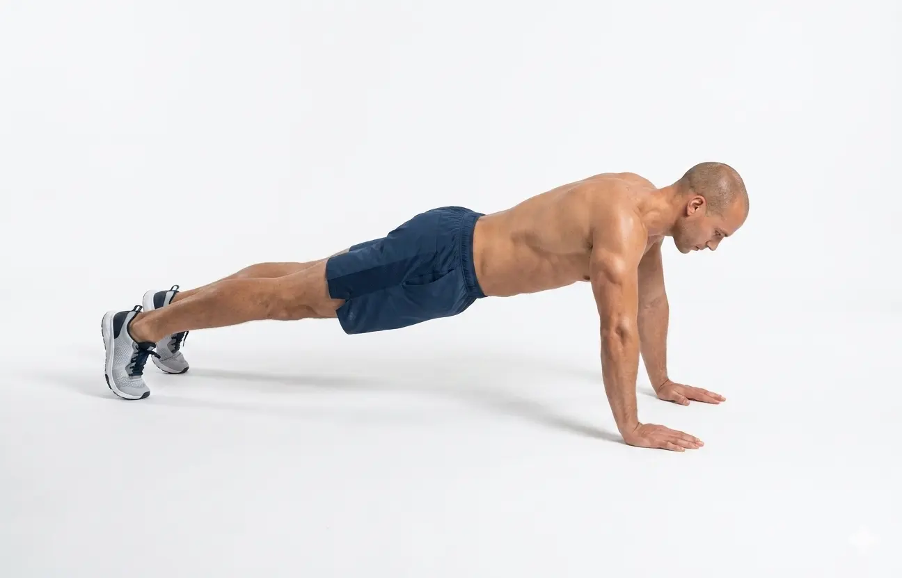 60-Second Plank demonstration