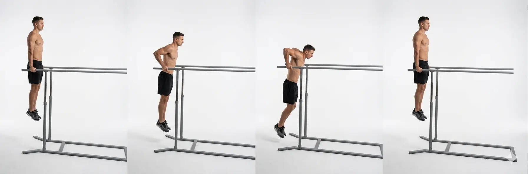 Parallel Bar Dips demonstration