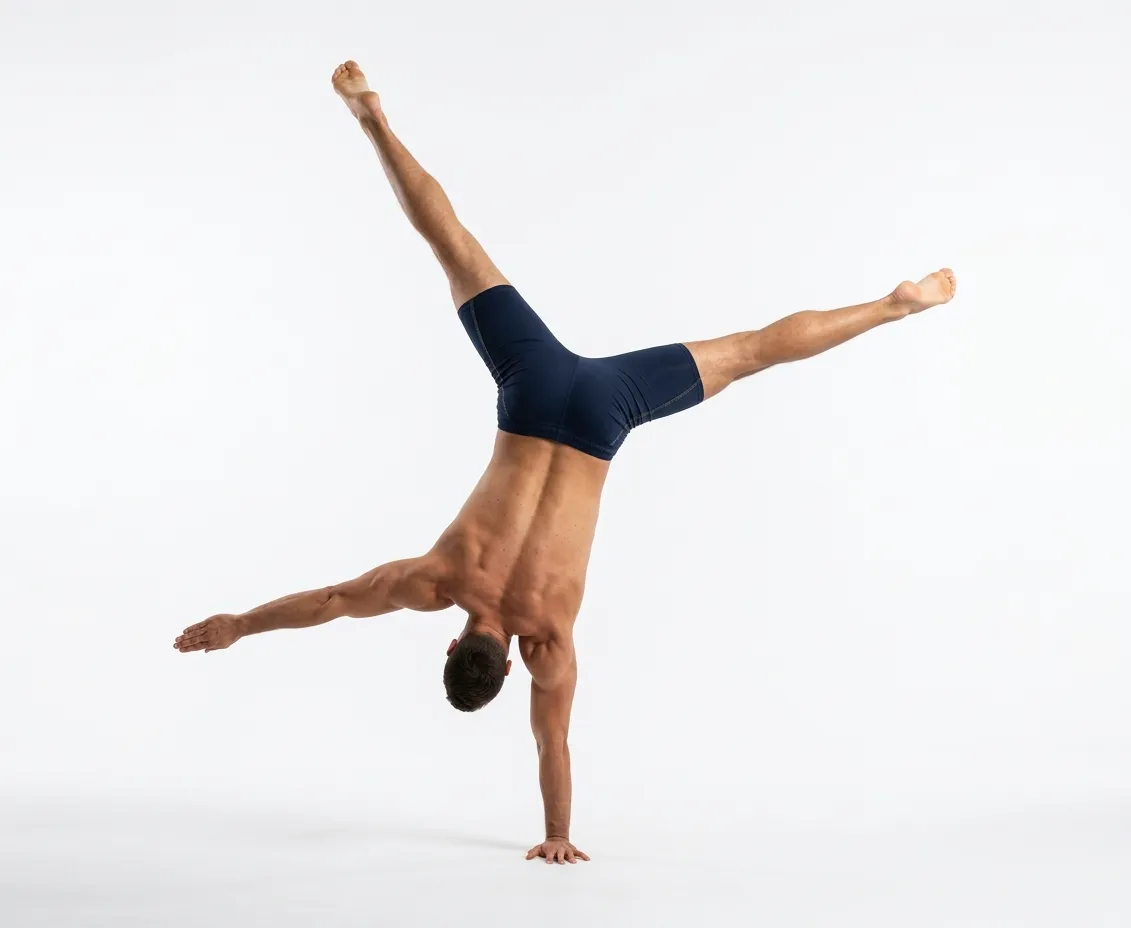 One-Arm Handstand demonstration