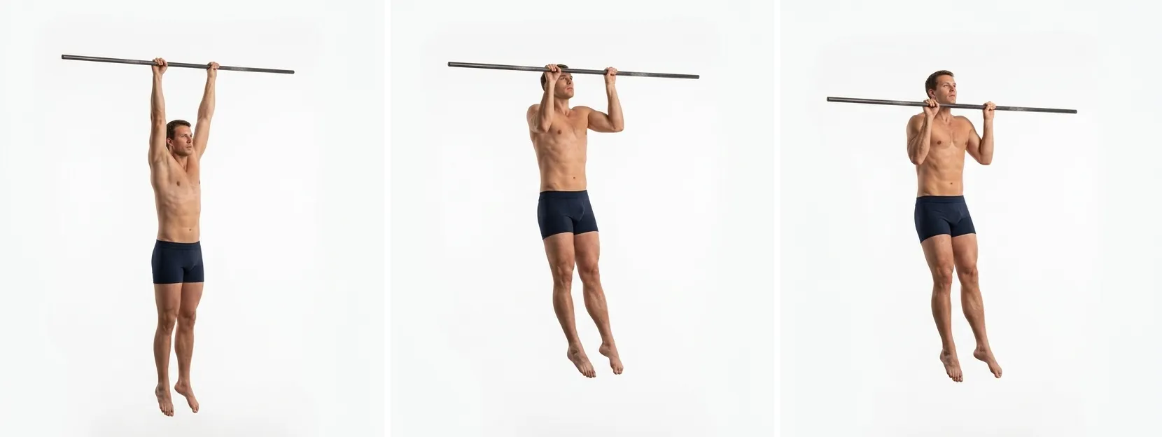 Bar Pull-ups demonstration