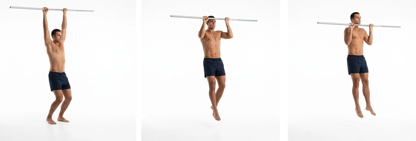 Jumping Pull-Ups demonstration