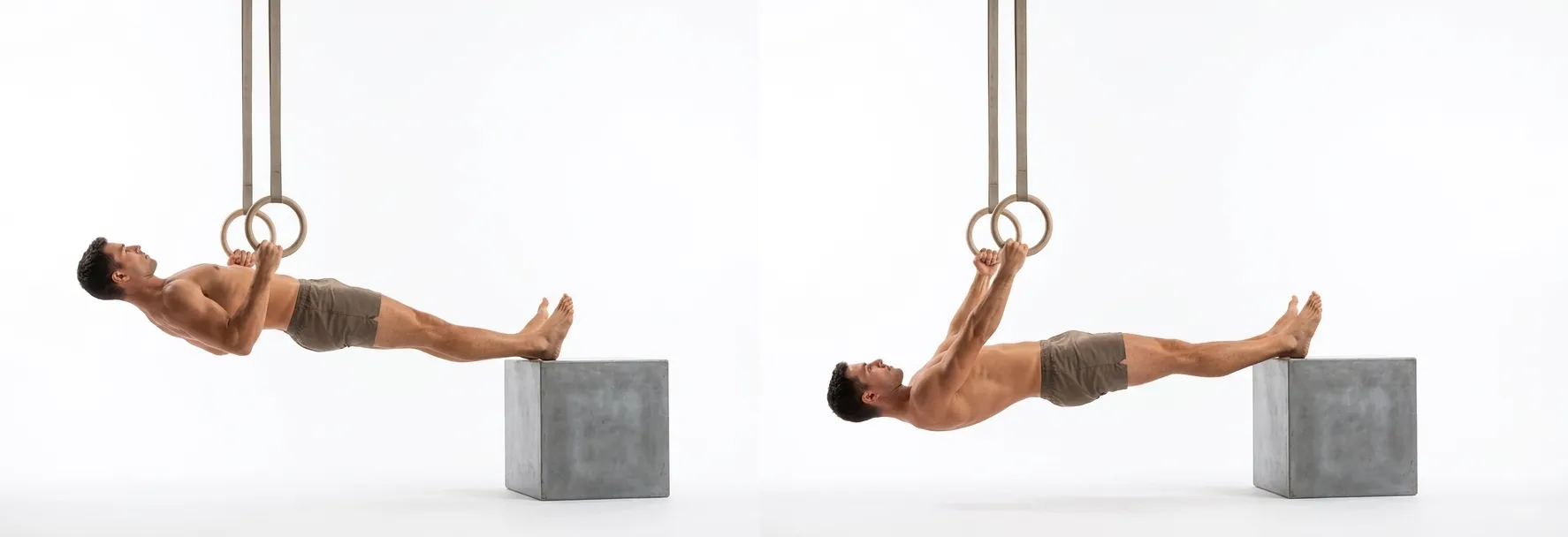 Ring Row Eccentrics demonstration