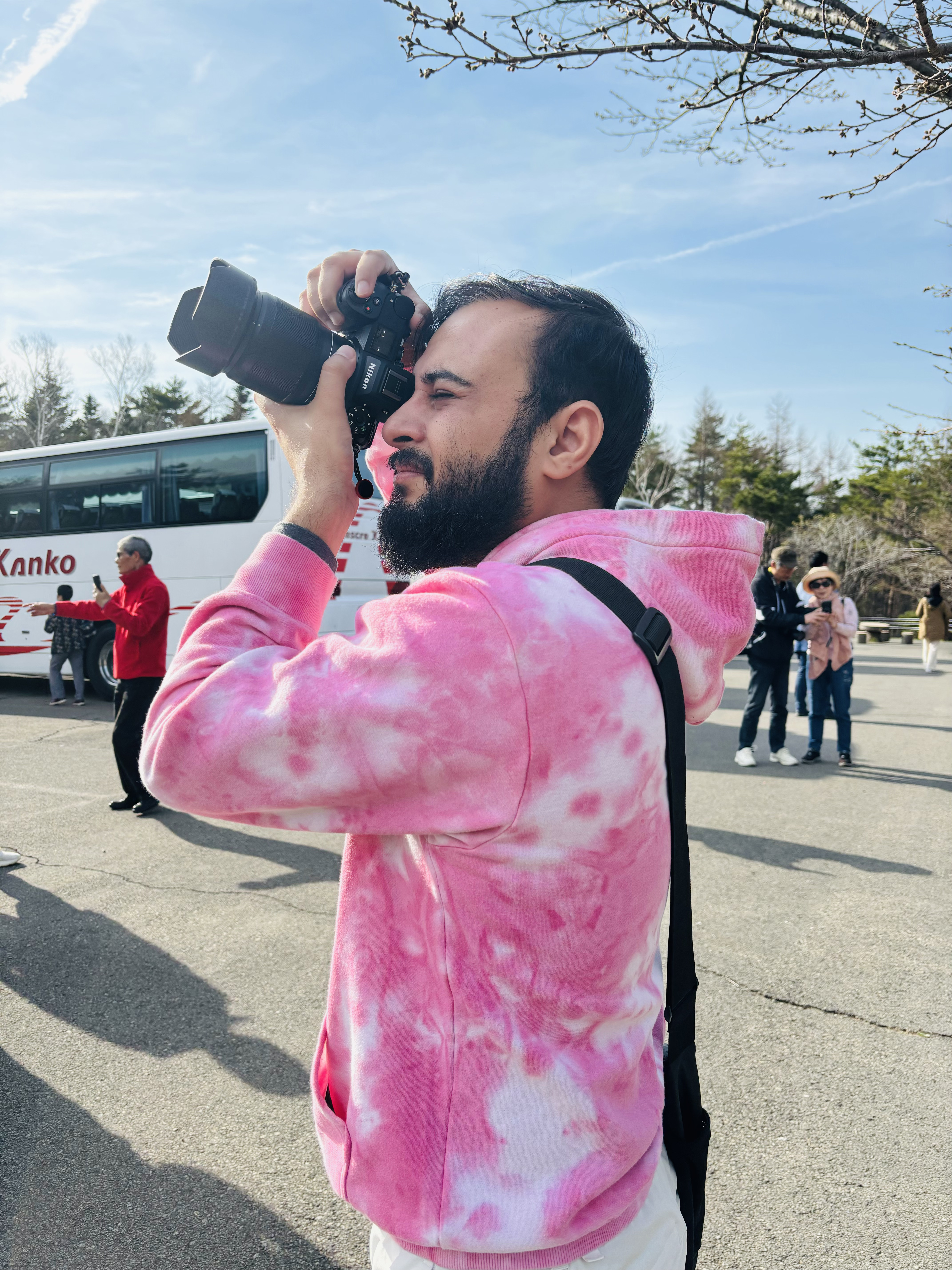 Ankit standing in a scenic location