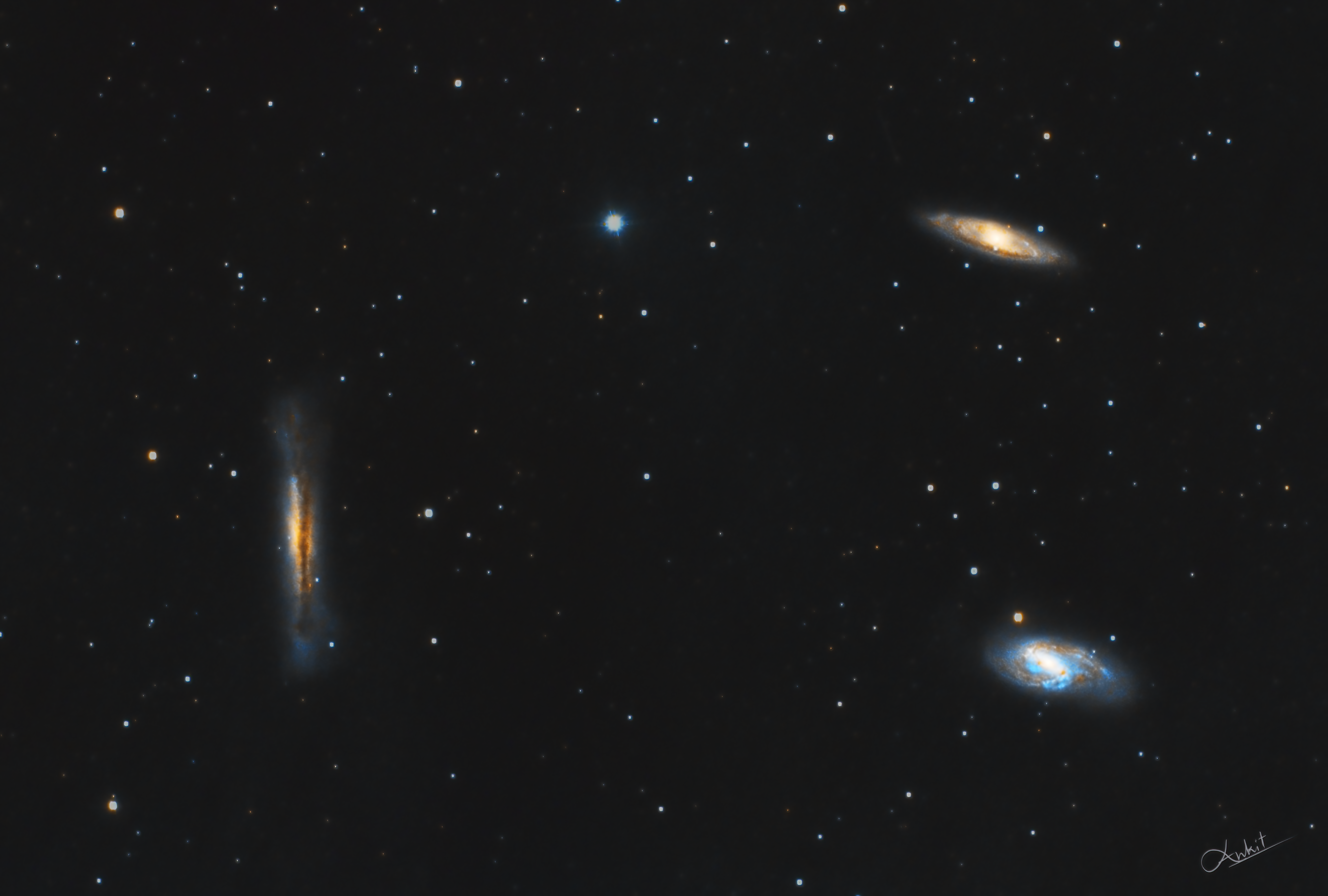 Leo's Triplets