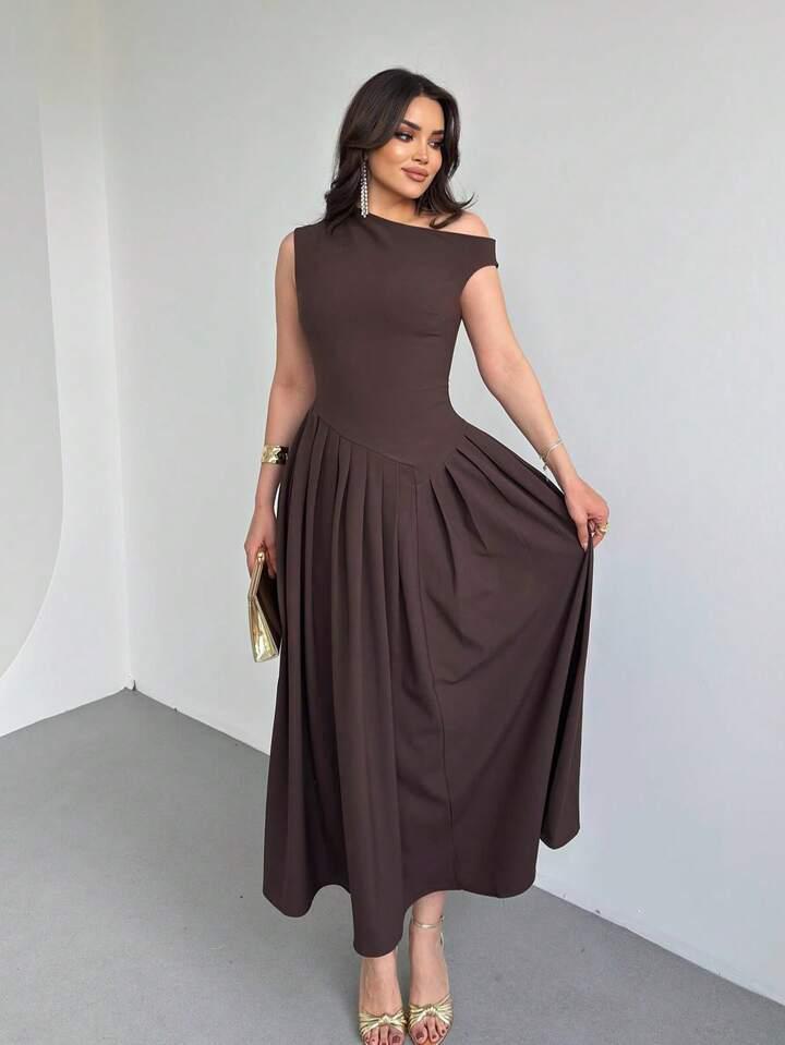 Robe Longue Évasée