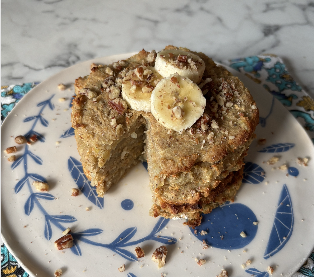 Dreamy Sweet Potato Pancakes (Vegan, Gluten-Free, Sugar-Free)