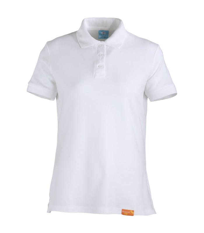 POLERA POLO MANGA CORTA MUJER 80% ALGODÓN 20% POLIÉSTER — Vestuario e identificación · GF Group