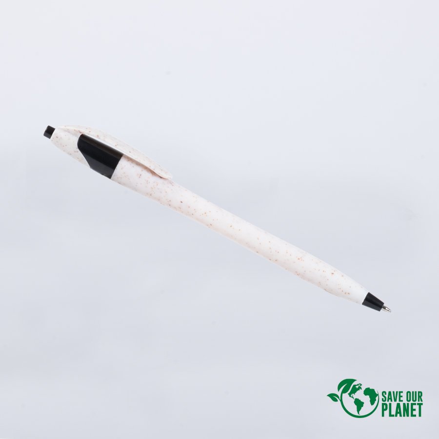 Bolígrafo de Fibra de Trigo «ELEMENT» con tinta azul — vista 3 · GF Group